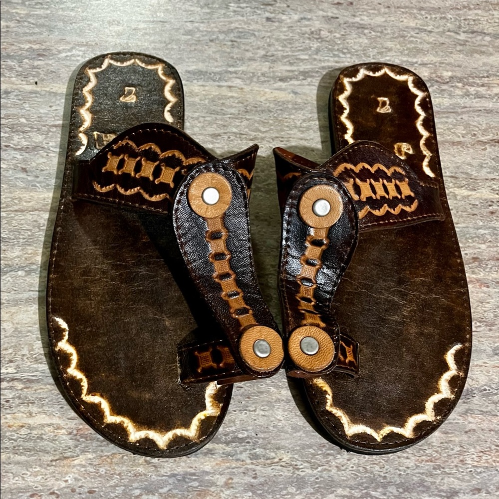 NWOB Handmade Jamaican artisanal sandals